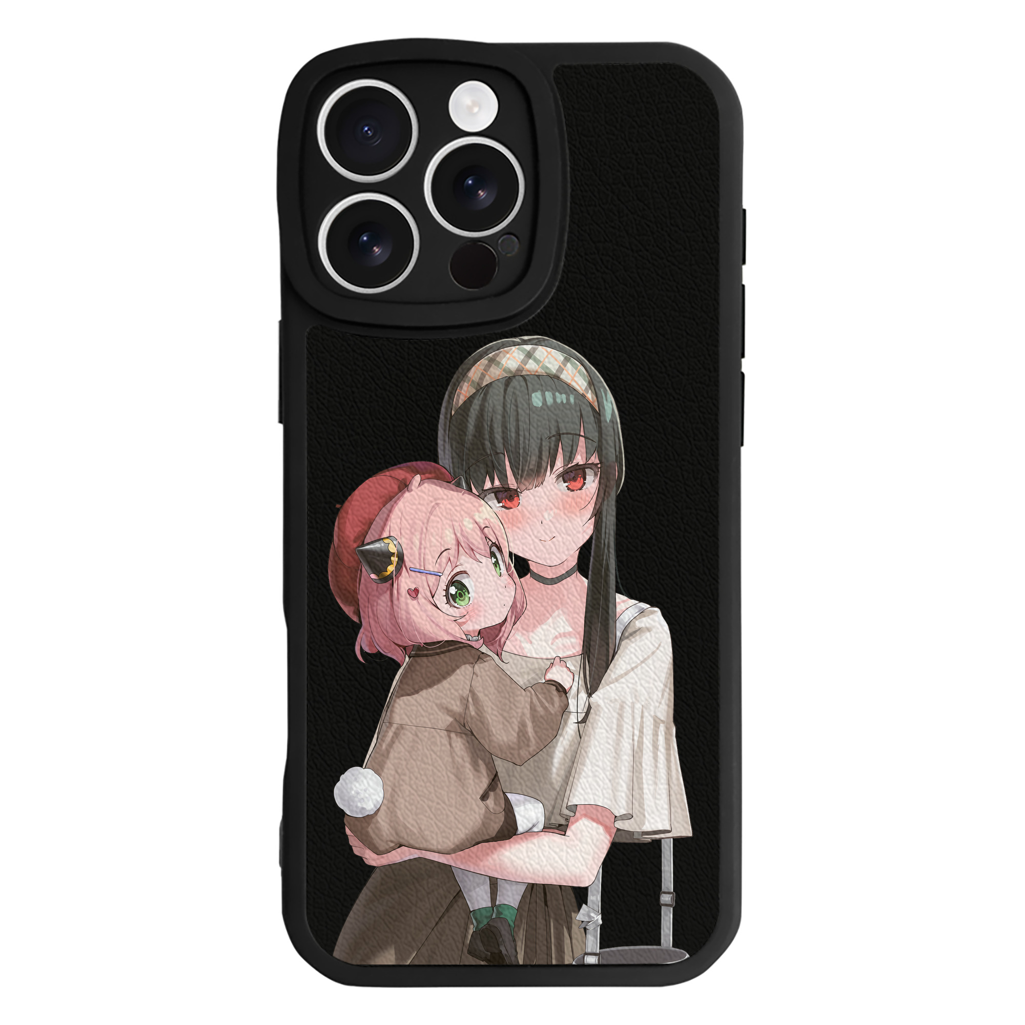 （画像用） SPY×FAMILY间谍家家酒 【iPhone 16シリーズ対応】シリコンスマホケース（レザー調） 材質：シリコン